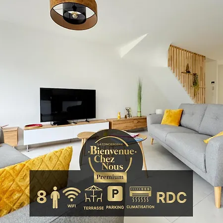 Maison 8 Couchages Parking Exterieur,climatisation -mesange